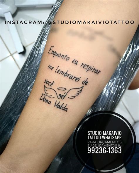 Tatuagem em homenagem a avó masculina 23/mar/2017 - Explore a pasta "Tattuagen vo e neto" de Alice Pereira Melo no Pinterest