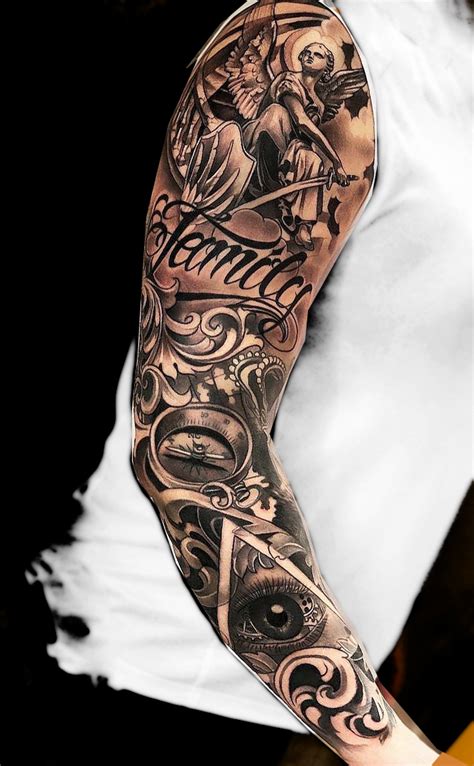 Tatuagens braço fechado masculino sombreado  2/mai/2019 - Explore a pasta "BRAÇO ESQUERDO" de DJ GUSTAVO no Pinterest