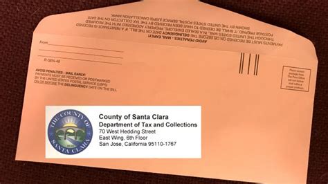 Tax collector santa clara county  Due Date for filing Business Property Statement: April 1, 2023