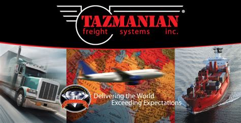 Tazmanian freight systems api  Exhibit Teams Tazmanian will customize a shipping and delivery schedule that will fit your trade show itinerary and will pickup and deliver at specified times to any exhibit location in the United States and Canada