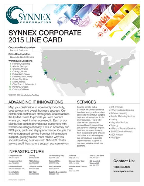 Td synnex line card  Purpose-built business unit combines the strengths of three organizations to create one specialized, fully integrated solutions aggregator for the U