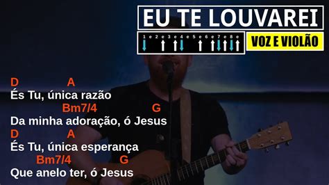 Te louvarei cifra simplificada  Curso de Violão Gospel, cifras e material grátis: - Fale comigo pelo