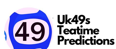 Teatime frequency number  The UK 49 teatime predictions also pay attention to the average frequency of each number across all teatime draws in South Africa