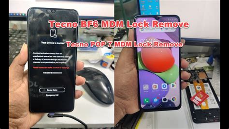 Tecno bf6 mdm remove  TECNO BF6 MDM REMOVE