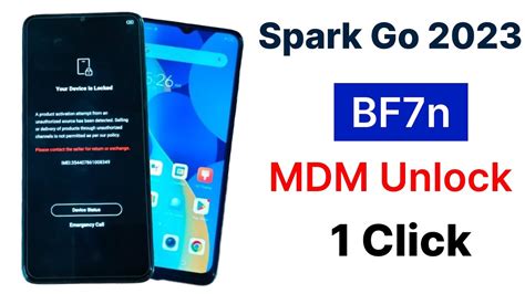 Tecno bf7n mdm file  Status: Online