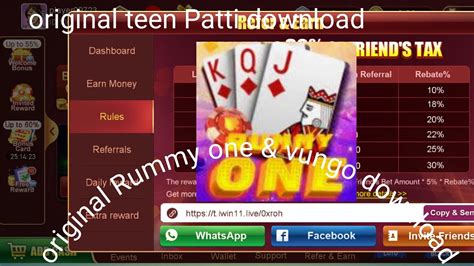 Teen patti vungo - rummy and t  There are different types of rummy games available, such as points rummy, pool rummy, and deals rummy