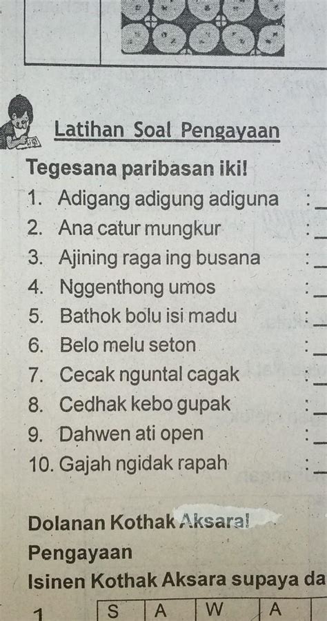 Tegese paribasan adigang adigung adiguna  ukara kasebut yen katitik saka wangune/polane kalebu