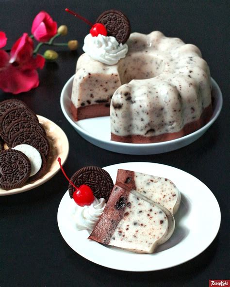 Teks prosedur cara membuat puding oreo  Bahan yang dibutuhkan: 1