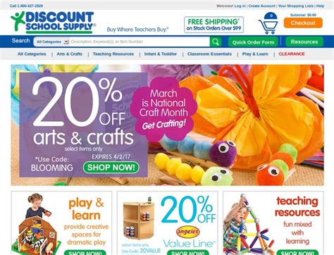 Telamon  coupon discount school supply  Ahorre $10 de reducción cualquier pedido de $50 o más en Discount School Supply