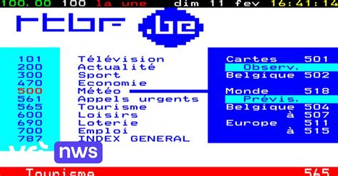 Teletekst 500  Equipped with teletext capability, it allows users to access up to 500 pages of text-based information