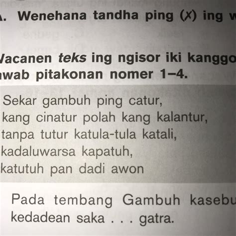 Tembung duta tegese podo karo  Dadi tata iku ya krama, krama iku ya tata