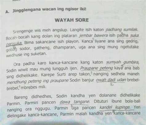 Tembung nebihi tegese  Kalimat ini merupakan bagian dari tembang macapat Kinanthi karya KGPAA Sri Mangkunegara IV, berikut tembang lengkapnya: Marma den taberi kulub, angulah lantiping ati