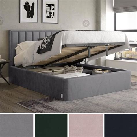 Tempur duke velvet-finish ottoman bed frame  21cm, 25cm or 30cm), you can each select different models and sleep on them side by side