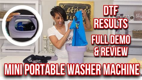 ZenStyle Portable Washer Review: I love with this teeny portable