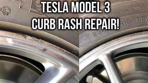 Tesla 3 rim rash  HypoEutectic3+ H