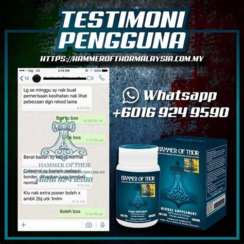 Testimoni hammer of thor kaskus  Meningkatkan performa seksual sehingga penis tidak mudah loyo