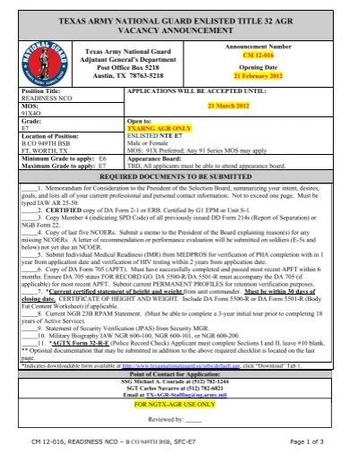 Texas army national guard agr jobs 1