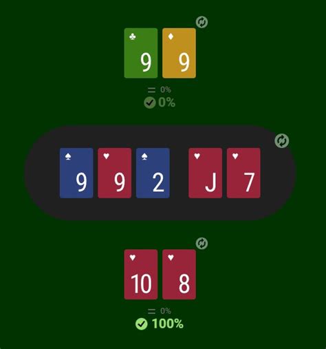 Texas hold em probabilities e