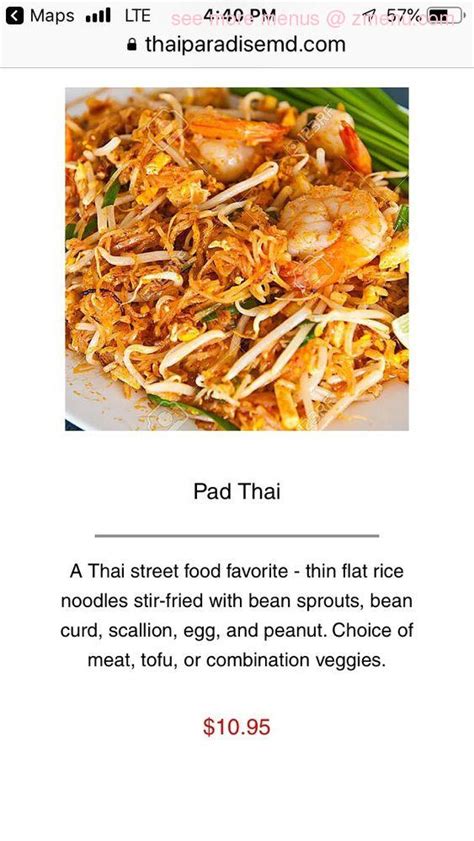 Thai paradise severna park menu  Facebook gives people the power to share and makes the world more open and