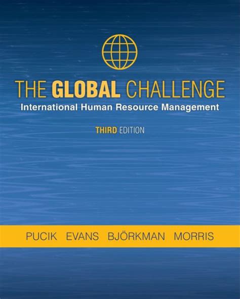 2024 Management|Ingmar International Human Global The Challenge: Bjorkman Resource