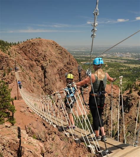 The broadmoor zipline  BROADMOOR SOARING ADVENTURE AT SEVEN FALLS