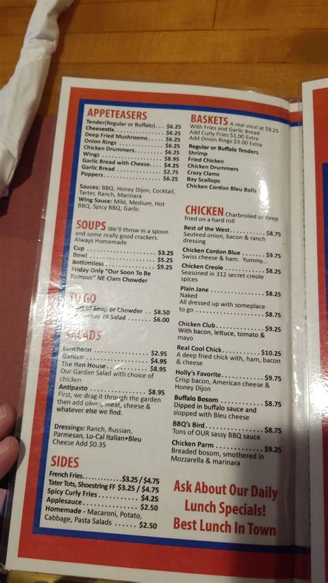 The burgers of madison county chittenango menu 