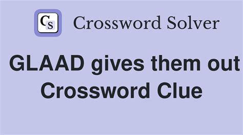 The g in glaad crossword clue  Crossword Clue Musical style from Jamaica Crossword Clue The G in GLAAD Crossword Clue Product such as Essence Lash Princess Crossword Clue