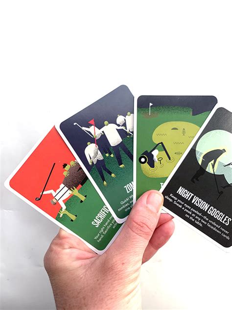 The golfing dead card game  FREE Delivery Across GB