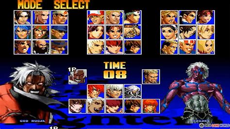The king of fighters '97  The King of Fighters '96 - Gameboy version only; as Leona!; The King of Fighters R-1 - Mid-boss and secret character; The King of Fighters '97 - Potential mid-boss and secret character; The King of Fighters 2000 - as a PS2 Maniac Striker for Ralf; also in a special win pose; The King of Fighters '98: Ultimate Match - Potential mid