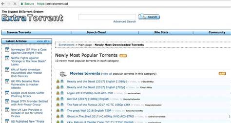 The lake extratorrent  The homepage of the deactivated site now shows the following note: