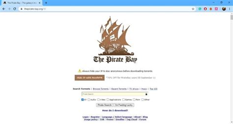 The pirqte bay The Pirate Bay and other torrent websites are blocked in some regions due to similar issues, which makes it impossible for those regions to access most media files, including movies, music, apps