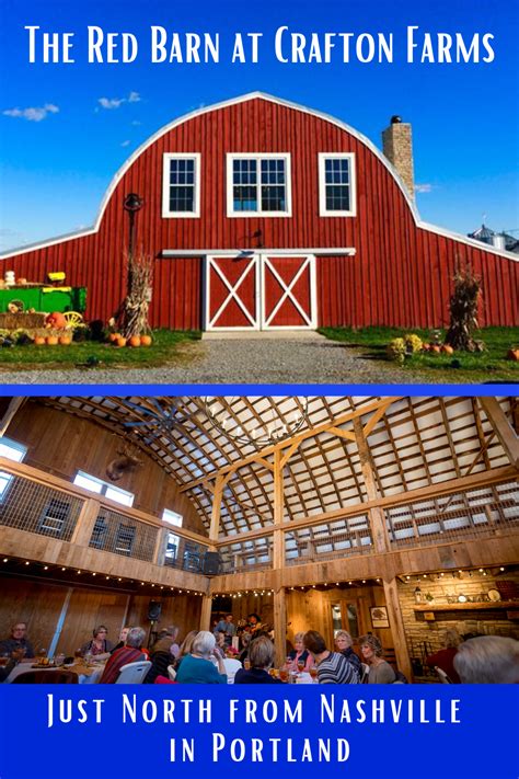 The red barn at crafton farms com