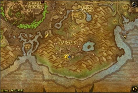 The saberstalkers rep  Location – Saberstalkers’ camp, Tanaan Jungle