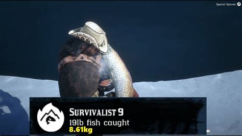 The survivalist kill 8 fish "Limit your kill; don't kill your limit!"
