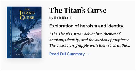 The titan's curse summary  Start a free 30-day trial today and get your first audiobook free