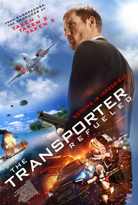 The transporter tainiomania  Transporter 2 (2005) Transporter Frank Martin, surfaces in Miami, Florida and is implicated in the kidnapping of the young son of a powerful USA