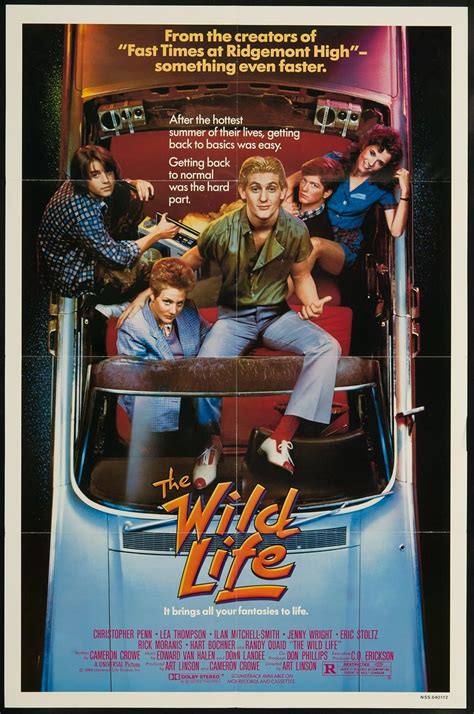 The wild life 1984 full movie  Synopsis: Eighties teen romp involving Bill and his new apartment, Jim and his rebellious antics, Tom and his crazy self, and Anita with her older man David