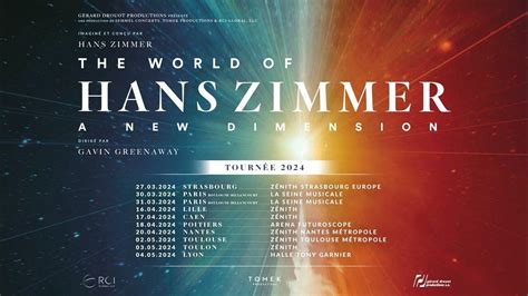 The world of hans zimmer a new dimension setlist  Hans Zimmer himself does not appear live on stage in A New Dimension, but functions as the show's curator and musical director