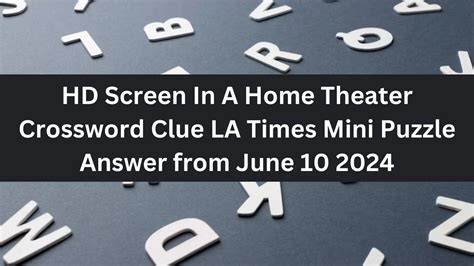 Theater backer crossword clue  Clue