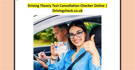 Theory test cancellation checker This is the best driving test cancellation checker that we have found