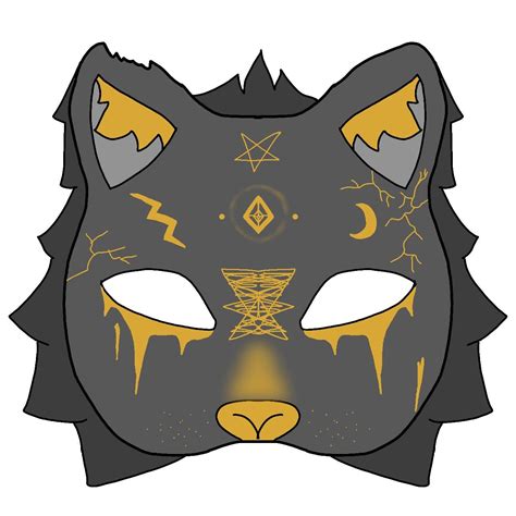 Therian mask printable  "KettusWorkshop is by far my favorite place to order a therian mask