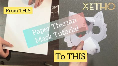 Therian paper mask tutorial 00Browse a wide selection of therian kitsune mask and face coverings available in various fabrics and configurations, made by a community of small business-owners