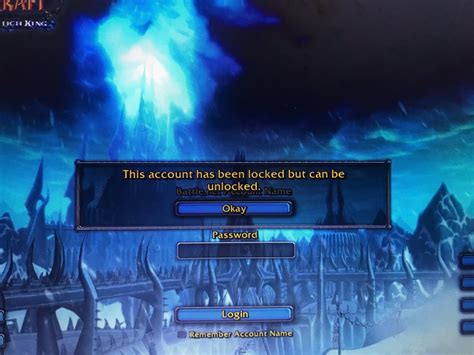This account is locked but can be unlocked warmane  Tried logging in today and it says "This account has been locked but it can be unlocked,"