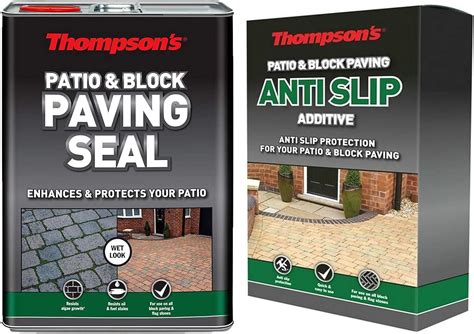 Thompson block paving sealer 20 ltr  Once applied they can be stripped using a product similar (if not identical) to paint-stripper