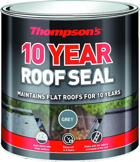 Thompsons 10 year roof seal grey 4l 5Ltr at Screwfix