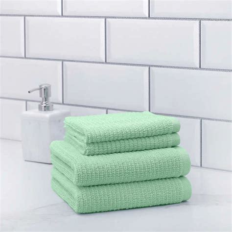 Enova 100% Pure Green Cotton Hospitality 6-piece Bath Towel Set