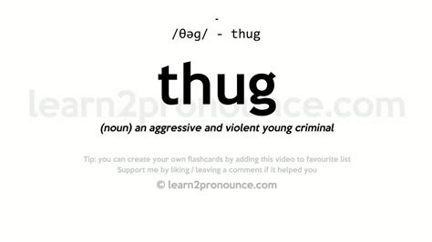 Thug life pronunciation thug翻譯：惡棍；暴徒；罪犯。了解更多。The English language has a lot of rules when it comes to punctuation, and there is one rule in particular that often trips people up: how to properly pronounce quotes