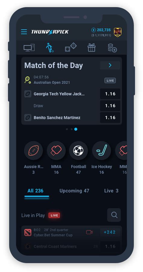 Thunderpick app Thunderpick is one of the best esports betting sites currently available