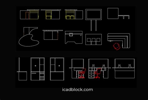 Ticket counter cad block  Also, in addition to blocks of people and office equipment, this file contains