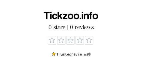 Tickzoo.info  We are pretty sure about our rating as we also partner with a few other high-tech, fraud-prevention companies that found the same issues